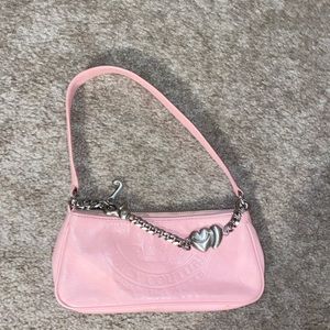 Juicy Couture Vintage Pink Leather Mini Bag